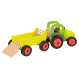 Goki trætraktor med trailer