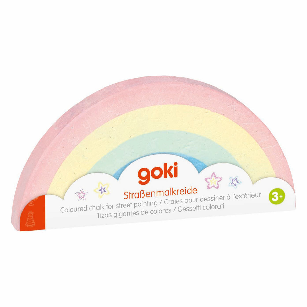 Goki fortov kridt regnbue