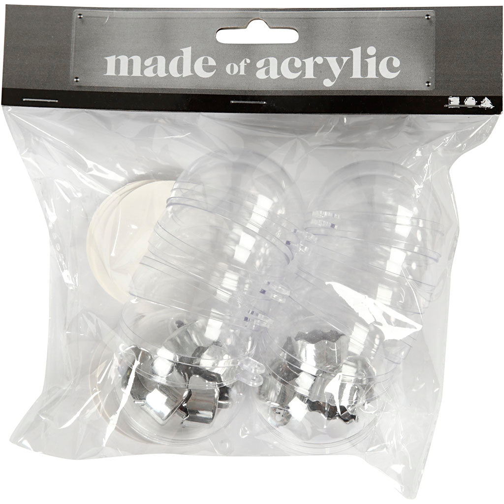 Creativ Company Deco Balls Transparent 5 cm, 10 ..