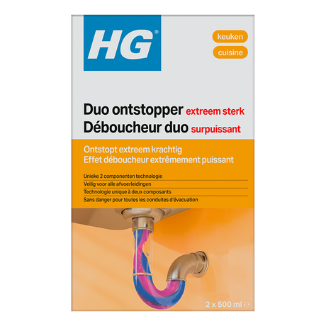Hg duo unblocker ekstremt stærk | 2 stk