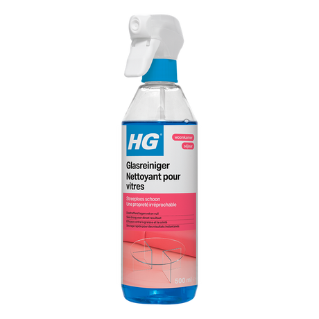 Hg glas og spejlspray 0,5l