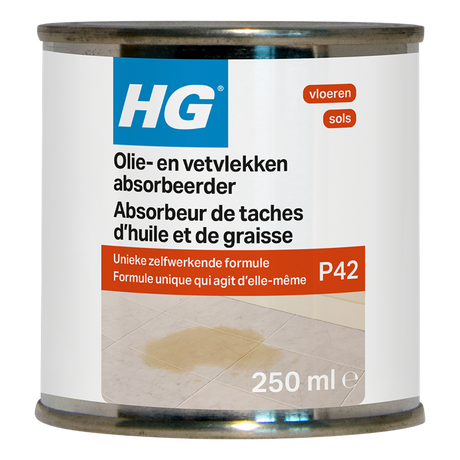 Hg fliser og natursten olie og fedtplet absorber (produkt 42) 250ml