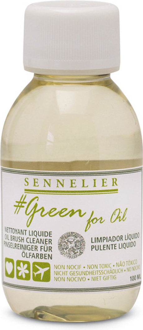 Kangaro grøn til olie - flydende rengøringsmiddel - 100ml - k-n135220-100