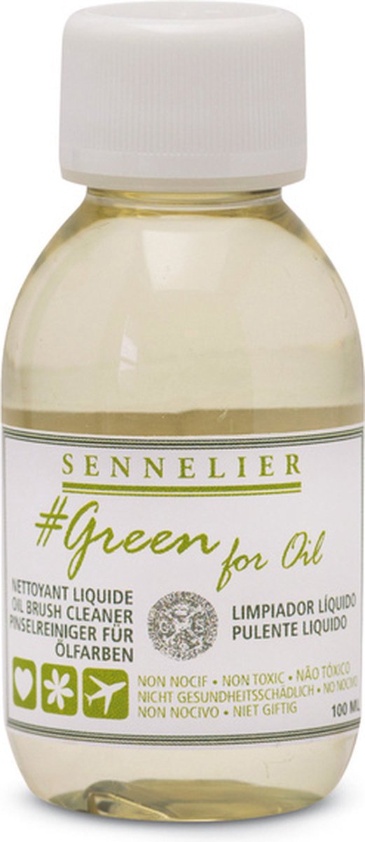Kangaro grøn til olie - flydende rengøringsmiddel - 100ml - k-n135220-100