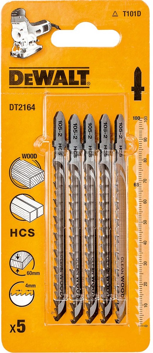 Dewalt dt2164-qz - brzeszczoty til wyrz. - 100mm - hcs - t-skaft