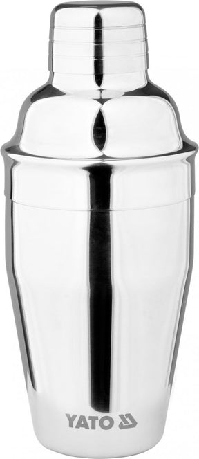 Yato professionel cocktailshaker cocktailshaker rustfrit stål 500ml yg-07121 krom