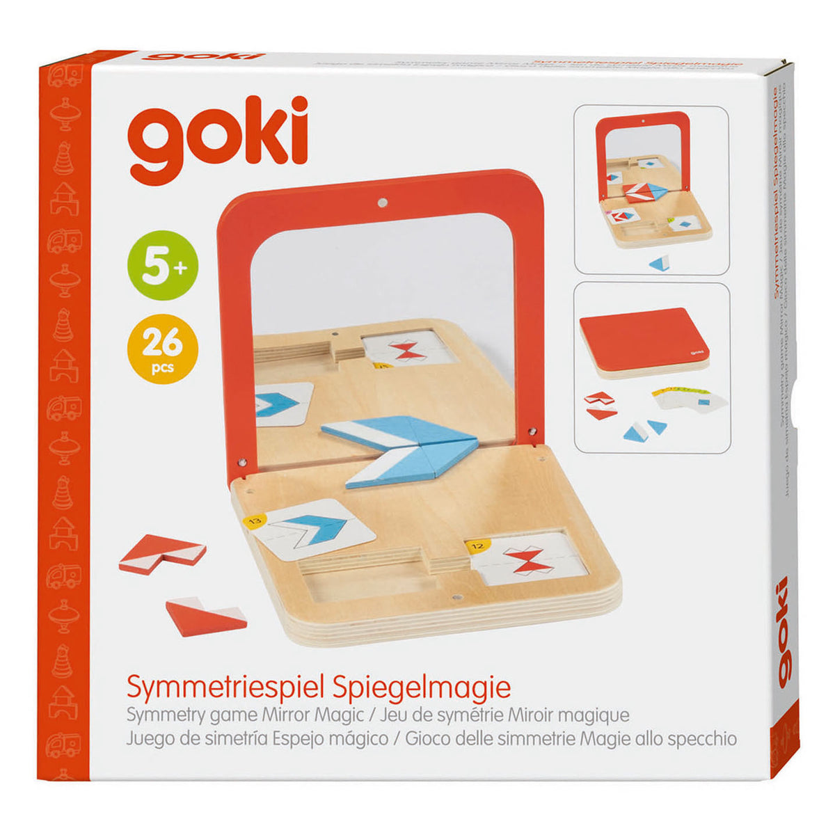Goki træ symmetri spil spejl magi