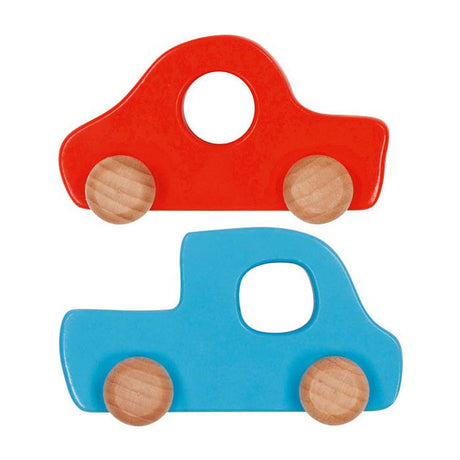 Goki Play Rug Traffic Roads med 2 biler, 30dlg.