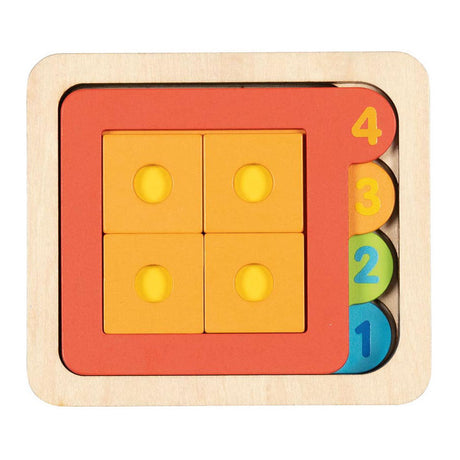 Goki Wood Layer Puzzle Forms and Numbers, 15 ..