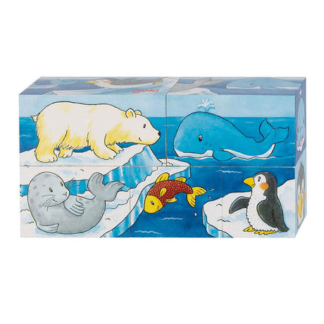 Goki Wood Block Puzzle Safari, 5 ..