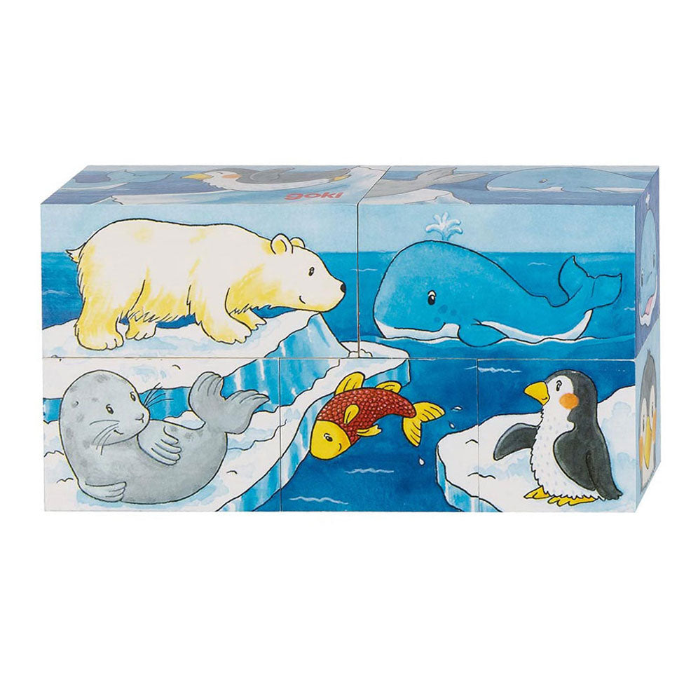 Goki Wood Block Puzzle Safari, 5 ..