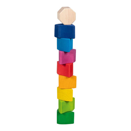Goki Wood Puzzle and Building Blocks Munter Snail Pauline, 10dlg.