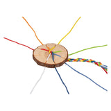 Goki Wood Braid Disc -armbånd fremstiller håndværkssæt