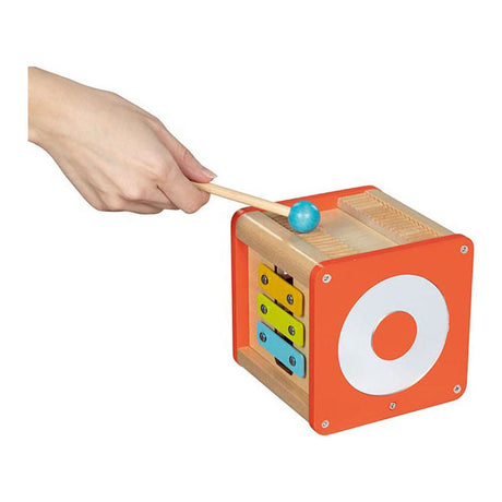 Goki Wood Activity Kubus Beatbox og Motorics Piral
