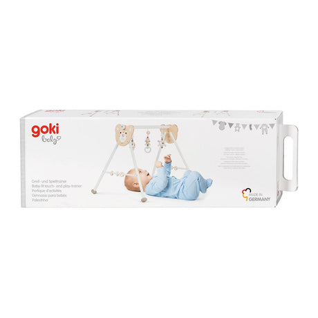 Goki Wood Baby Gym Bear