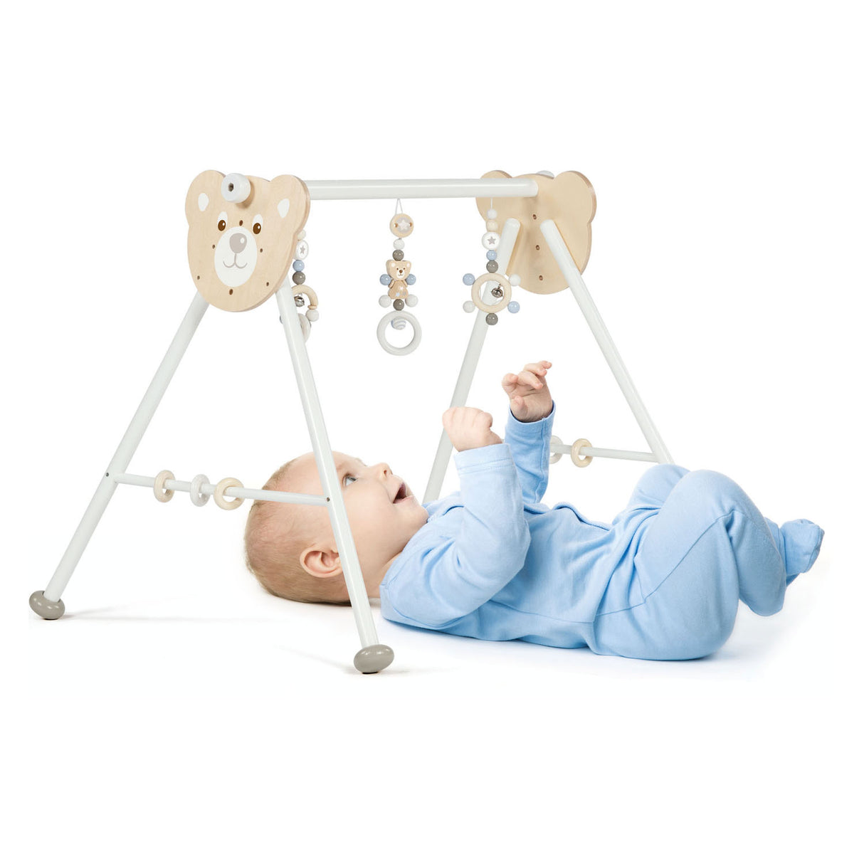 Goki Wood Baby Gym Bear