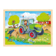 Goki Wooden Jigsaw Puzzle Tractor, 96 ..