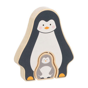 Goki Wood Puzzle Standing Pinguint, 2 ..