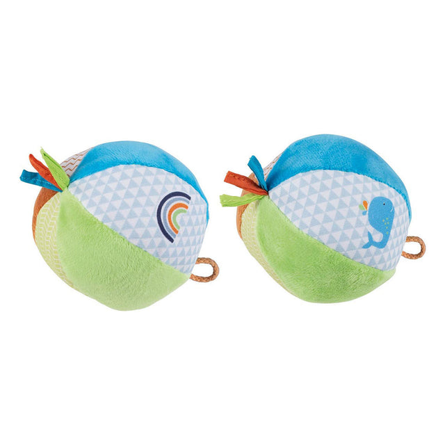 Bløde bolde med en klokke. 2 assorterede 8,