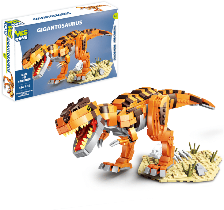Oku yestoys gigantosaurus 656 dele