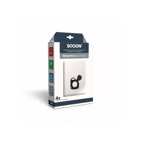 Sqoon støvsugerpose rowenta silence force x-trem æske á 4 stk