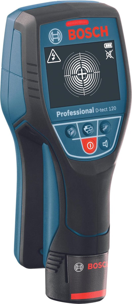 Bosch professionel detektor d-tect 120 (1 x batteri 12 v + oplader al 1130 cv)