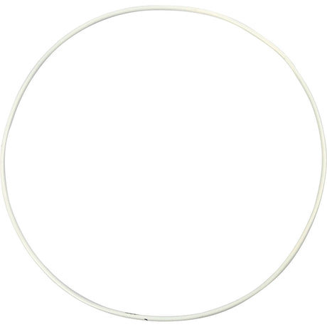Creativ firma metaltrådsring, d 20 cm, tykkelse 3 mm, hvid, 5 stk. 1 æske