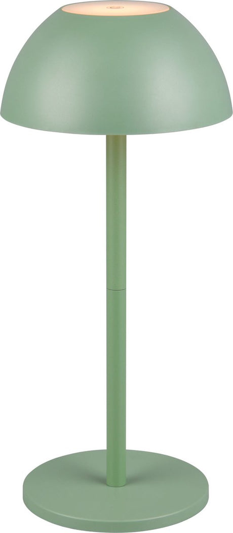 Rl live your light reality ricardo - bordlampe - pistaciegrøn - inkl. 1x SMD 1,7 W - 4-trins berøring - USB-forbindelse - lyser op og ned - batteristrøm - udendørs belysning - IP54