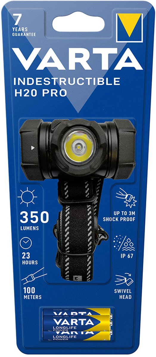 Varta 17732101421 uforgængelig h20 pro forlygte