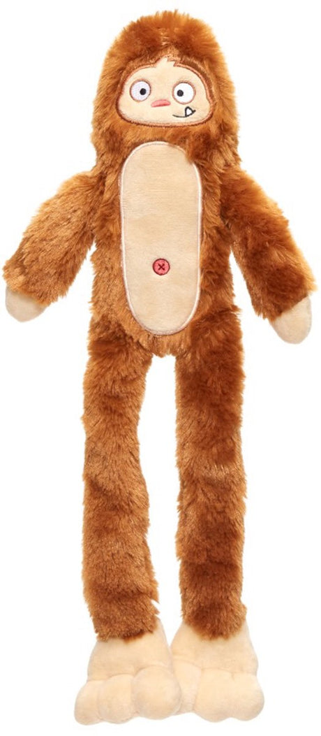 Bark - hairy henderson - yeti - pluche - bruin - 44x22x5 cm one size