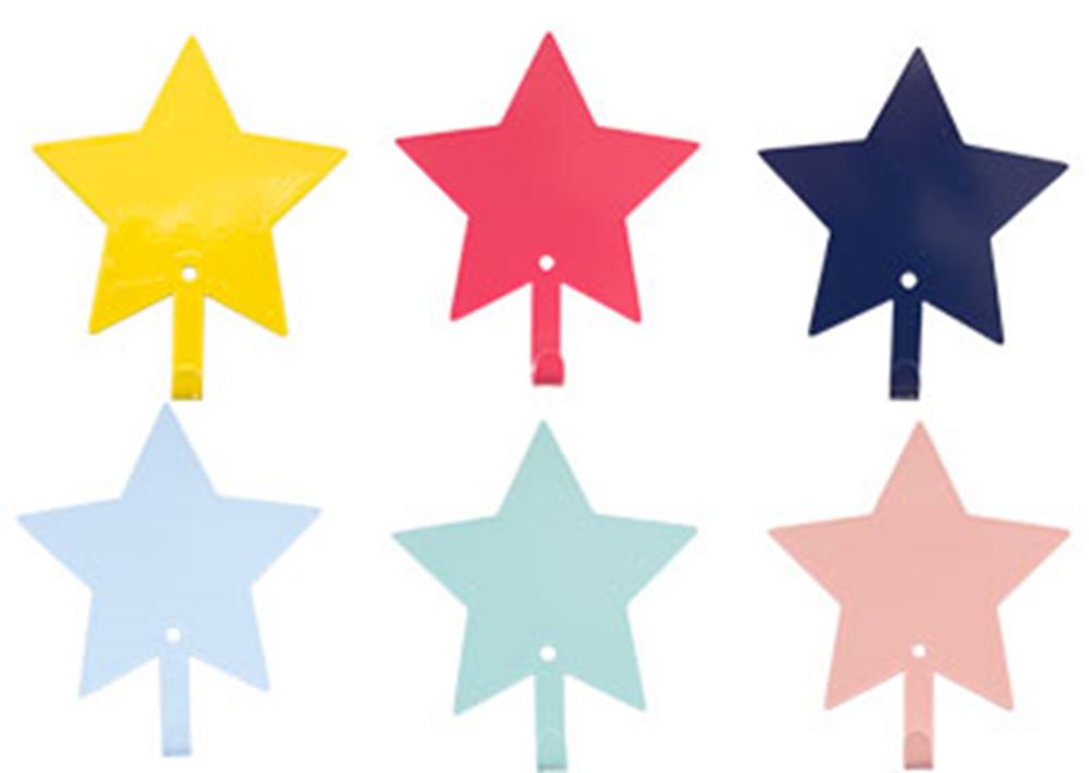 knage metal star ass (3 stk)