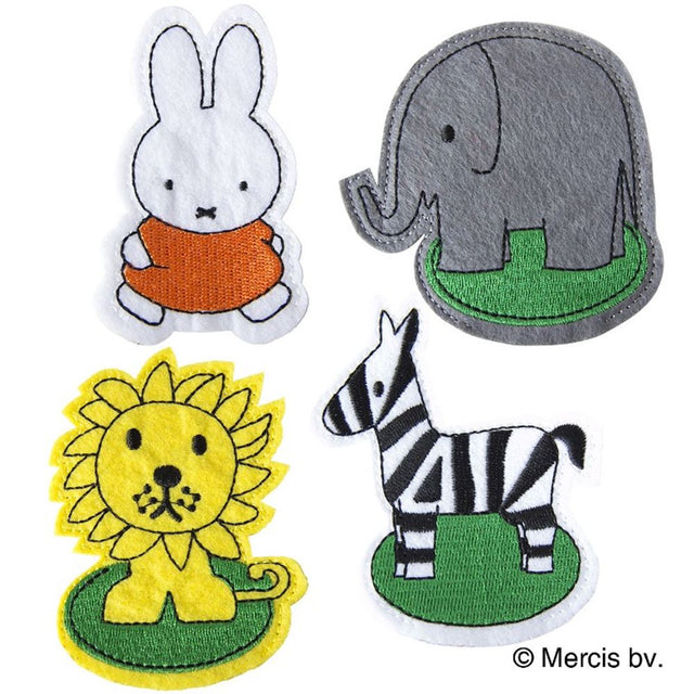 Miffy finger marionet filt zoo 4 akse