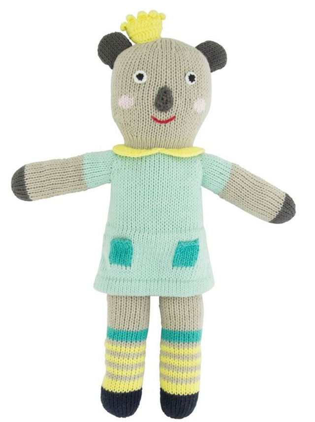Koala zoe, strikket legetøj