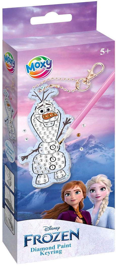 Moxy lav din egen diamond painting-nøglering Olaf