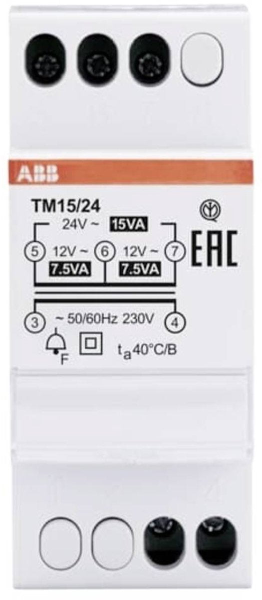 Busch-Jaeger ABB 2CSM228745R0802 klokketransformator 12 V, 24 V 1,25 A
