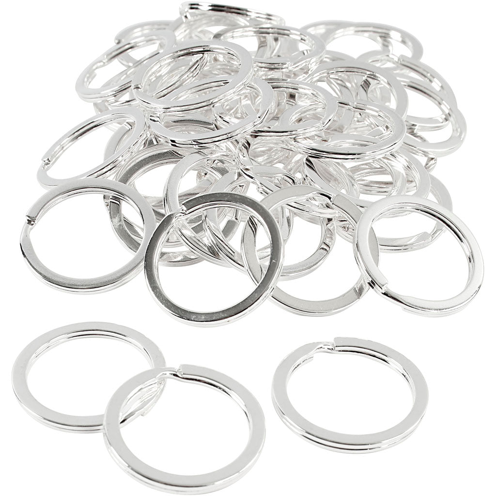 Https: www.cchobby.nl nøglering-d-28-mm-sølv-belagt-50-dele-1-boks