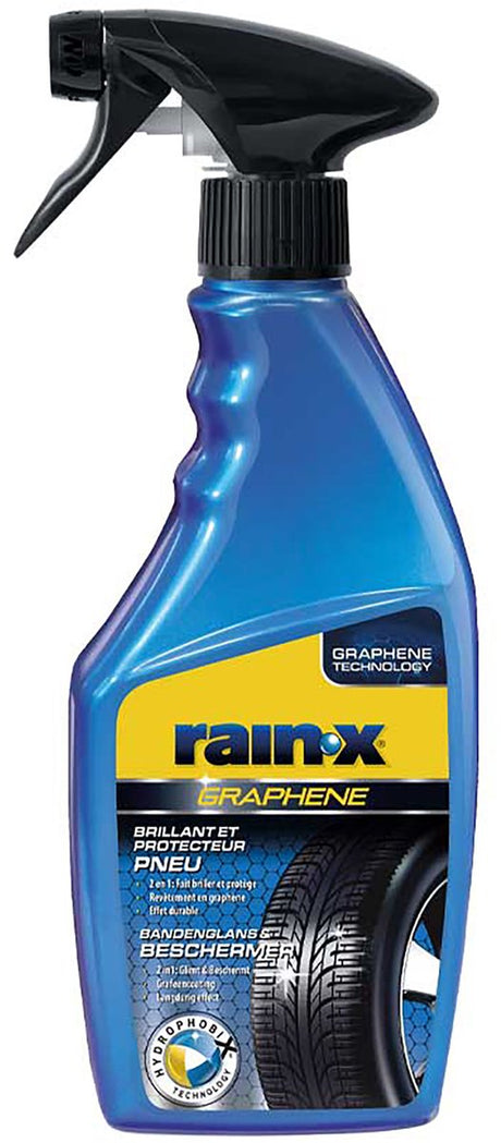 Rain-x graphene dækglansbeskytter - skinner og beskytter - graphene coating - 500ml