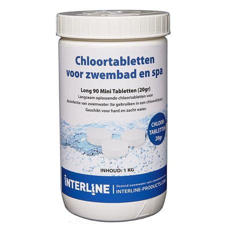 Interline swimmingpool 20 gram klortabletter 1 kg