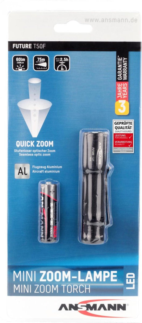 Ansmann led zaklamp focus 60 lumen