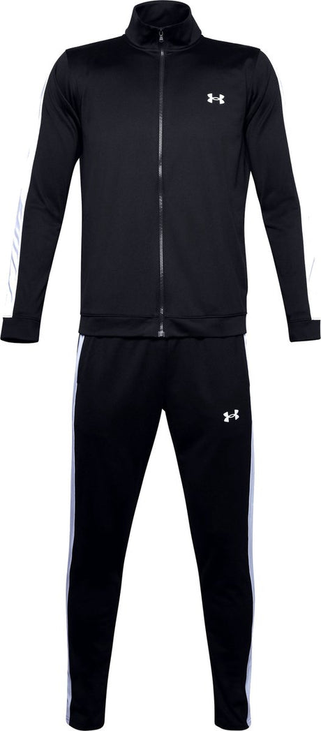 Under Armour UA Rival Knit Track Suit-BLK Træningsdragt til mænd - Sort - Hvid