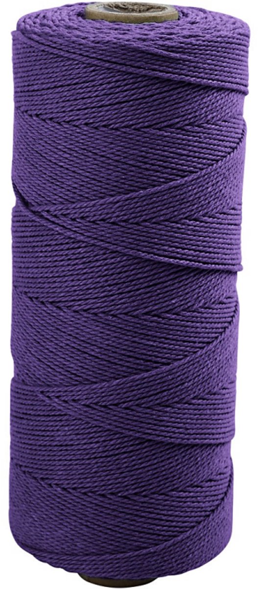 Creativ company cc bomuldssnor 1 mm 315 m violet