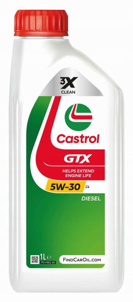 Castrol gtx serie - blyfri motorolie - 5w-30 - 1l