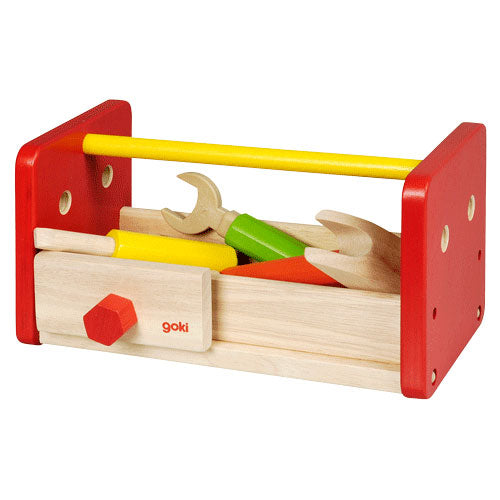 Goki Wood Work Bench og Toolbox 2in1