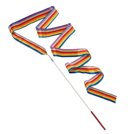 Goki regnbue gymnastikbånd. 200 cm. pind 4
