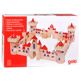 Goki træ byggeklodser slot, 145 stk.