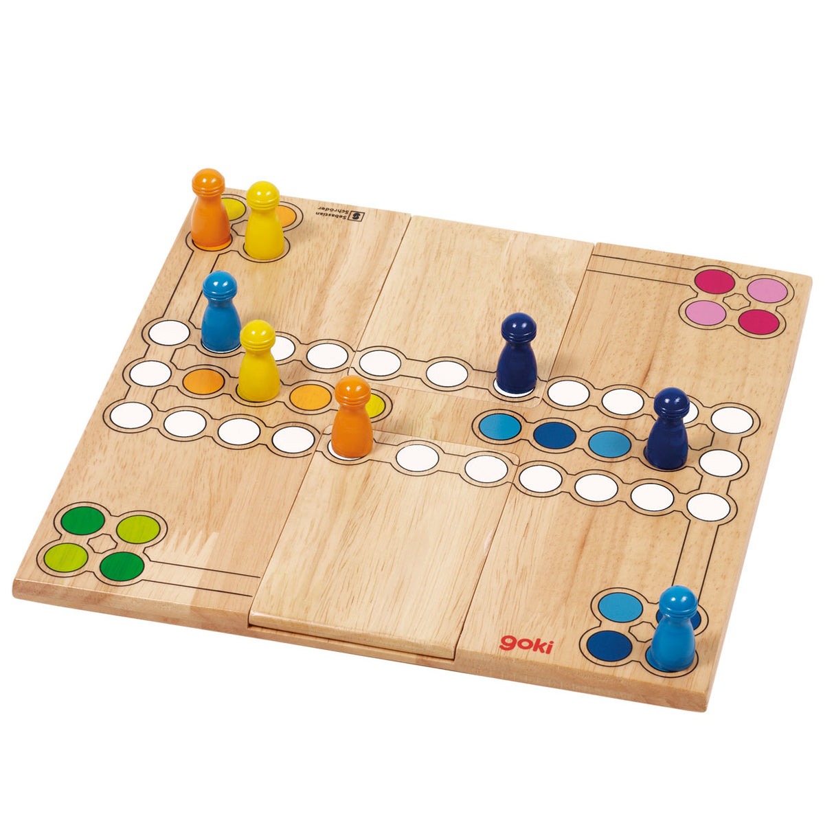 Goki træ ludo spil - variabel