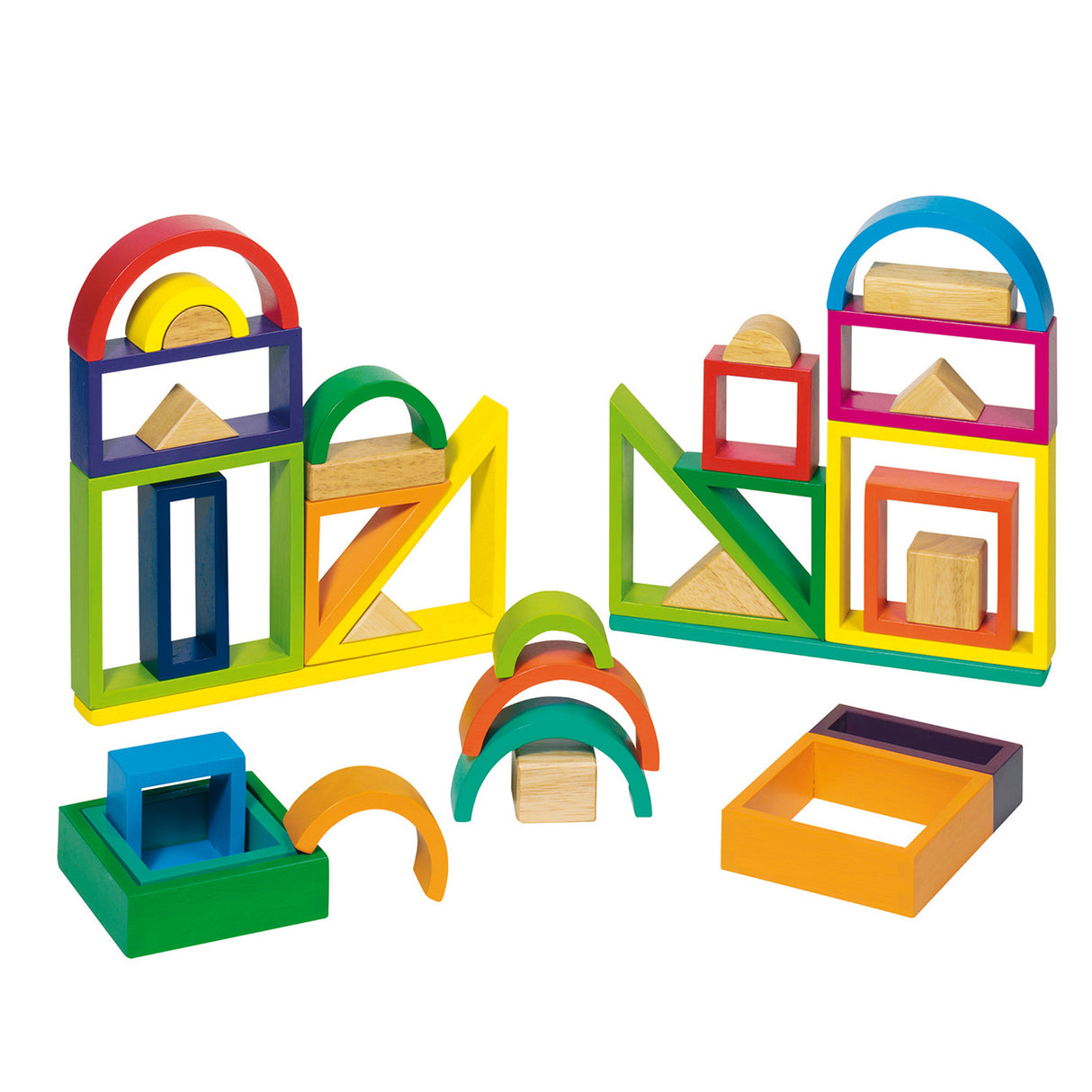 Goki Wooden Construction Forms Fantasy, 38DLG