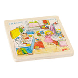 Goki Wood Layer Puzzle My Day