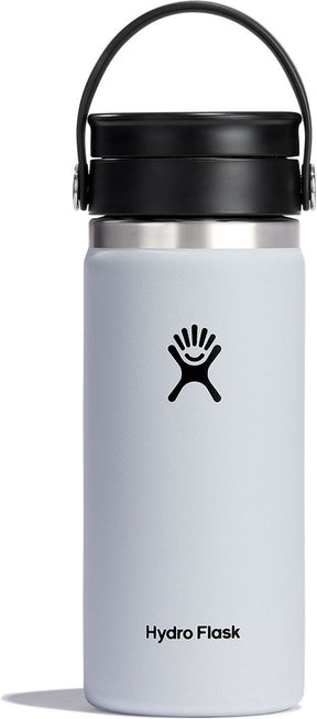 Hydroflaske bred flex sip låg kaffekop (473 ml) - hvid