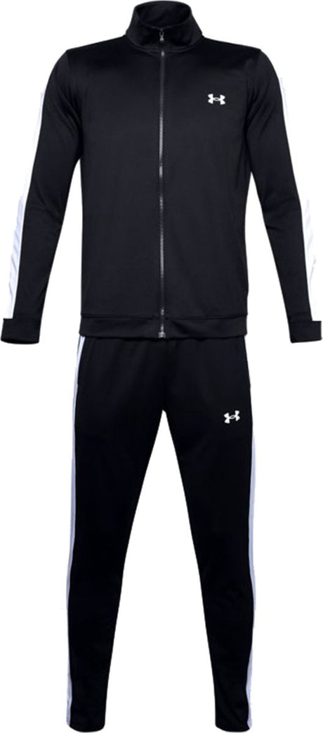 Under Armour UA Rival Knit Track Suit-BLK Træningsdragt til mænd - Sort - Hvid